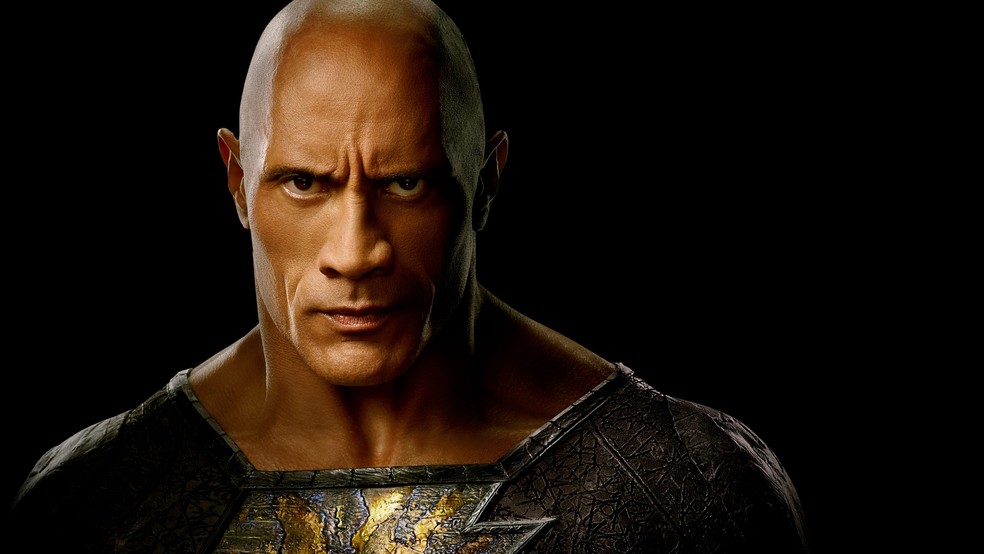 Dwayne Johnson, o The Rock, em 'Adão Negro' — Foto: Divulgação