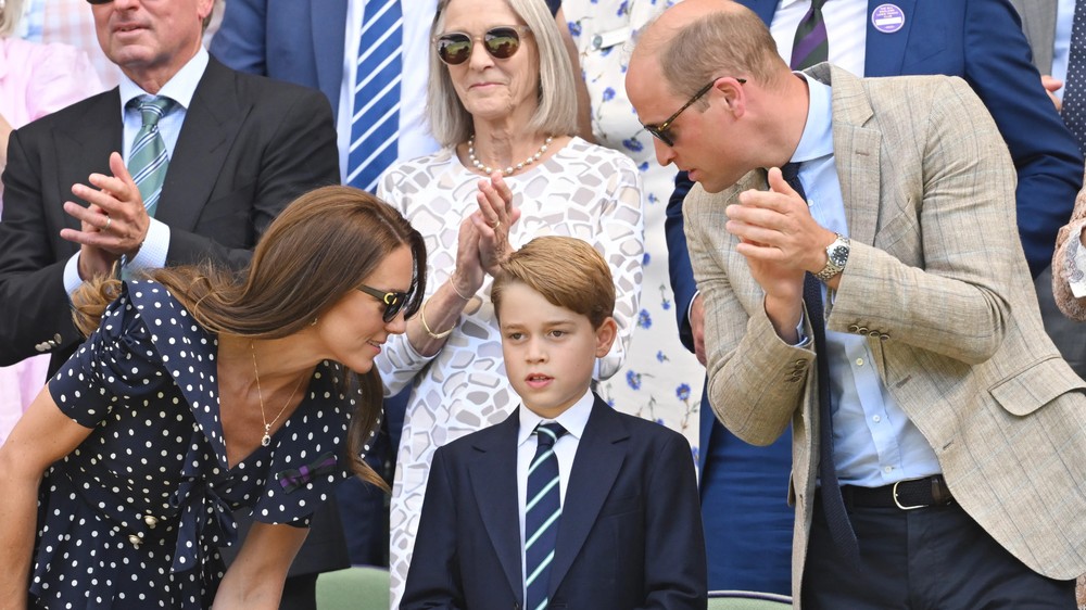 William faz raro comentário sobre desempenho de George, seu filho mais ...