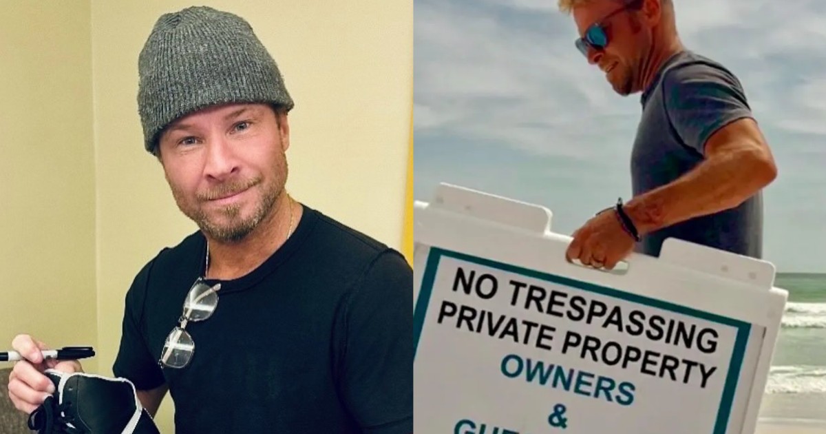 Astro dos Backstreet Boys processa mulher que invadiu sua praia ...
