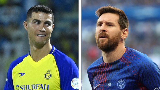 Oferta de árabes para Messi é mais que o dobro do contrato de Cristiano Ronaldo, diz site francês