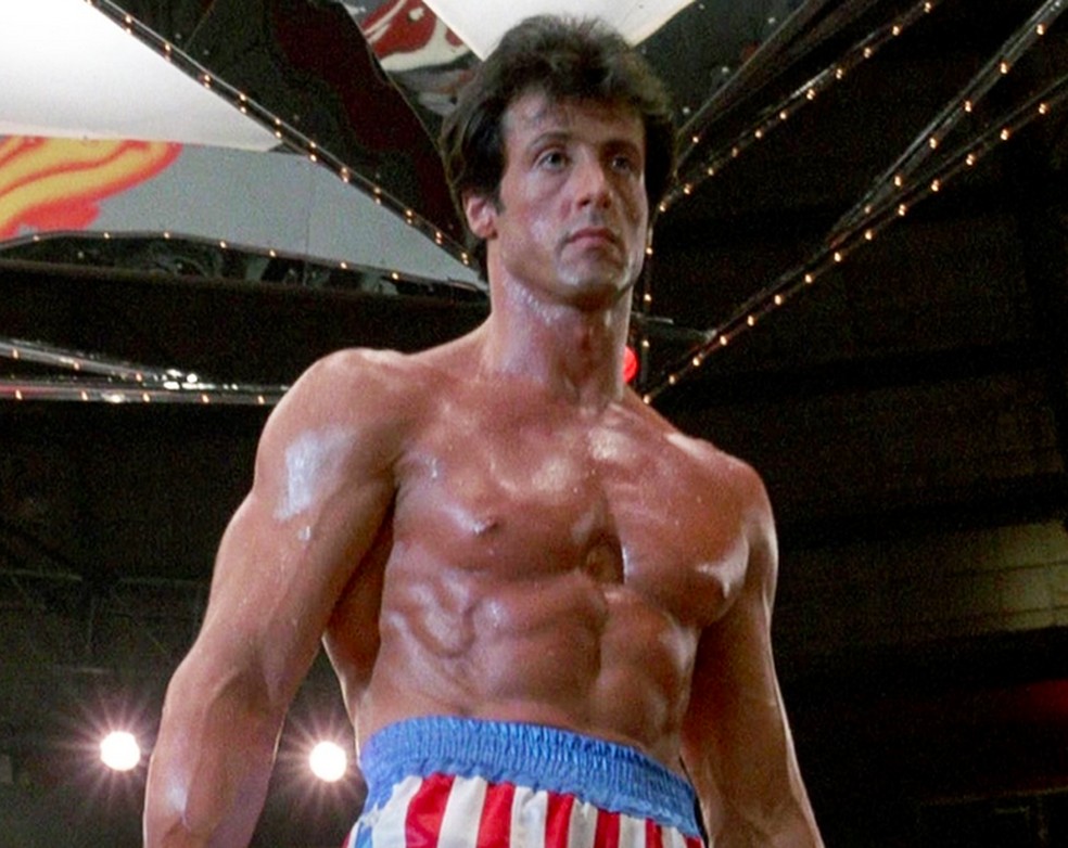Sylvester Stallone as boxer Rocky Balboa — Photo: Reproduction