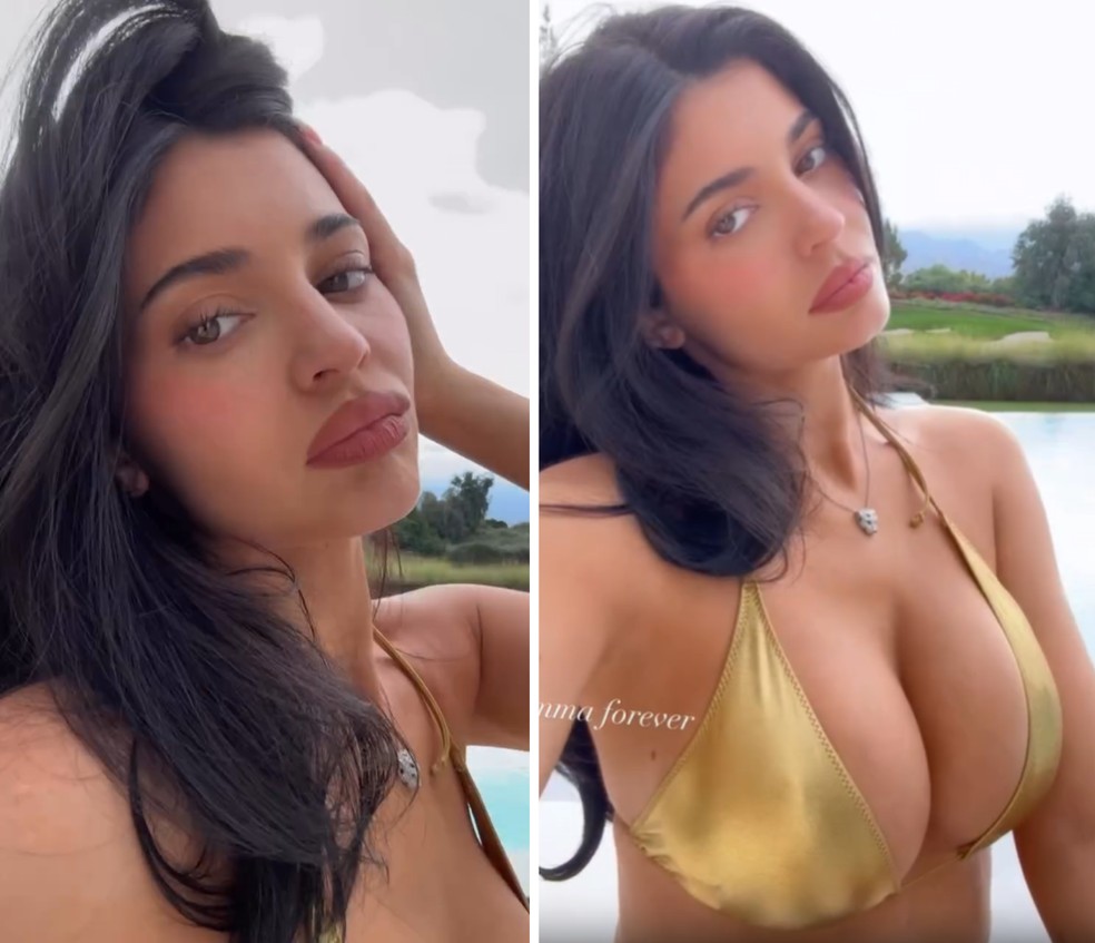 Kylie Jenner curte calorão no começo de 2026 — Foto: Reprodução/Instagram