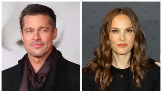 Brad Pitt quer dar uma de cupido para Natalie Portman e arrumar um de seus amigos 'bem de vida' para ela, diz revista