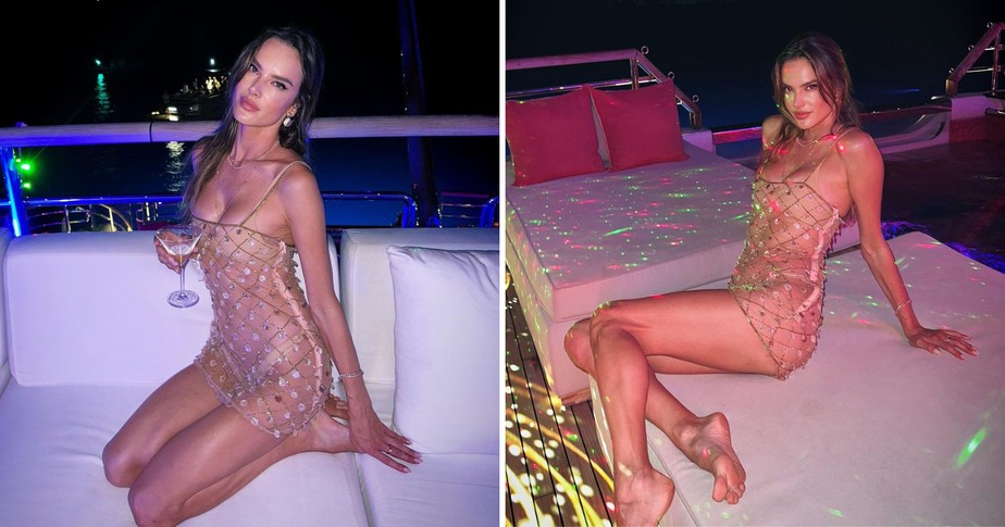 Alessandra Ambrosio em Ibiza