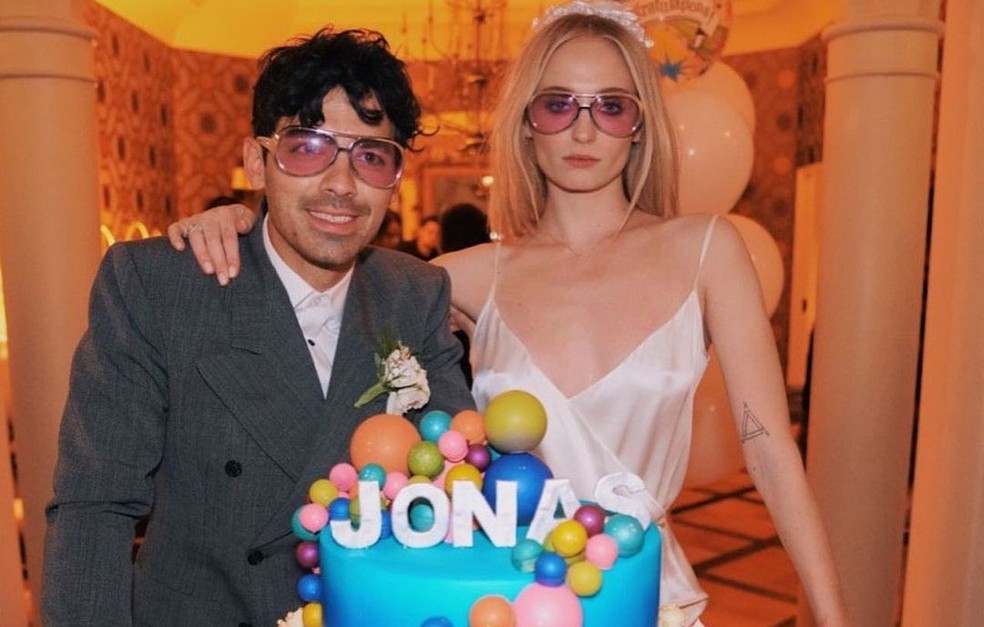 Joe Jonas e Sophie Turner — Foto: Reprodução/Instagram