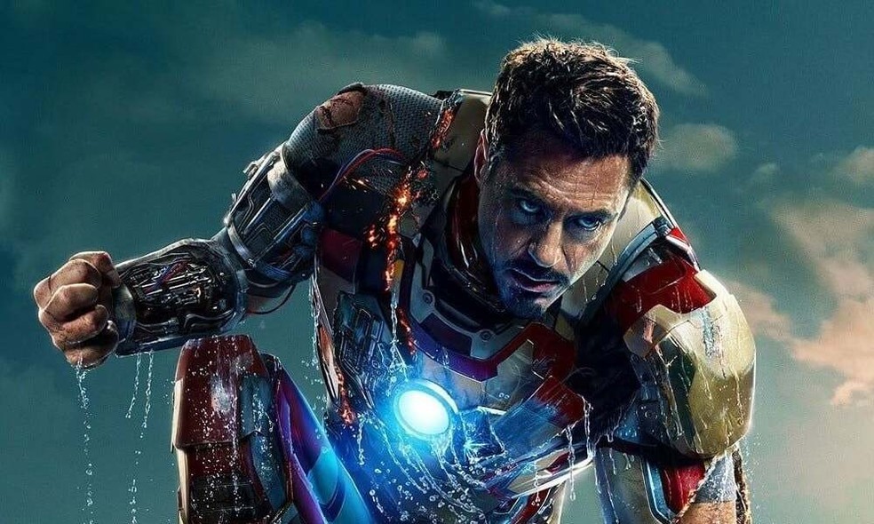Robert Downey Jr. como Homem de Ferro dos filmes da Marvel — Foto: Divulgação