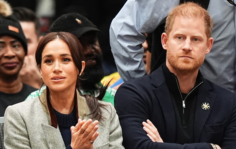 Meghan Markle e Príncipe Harry — Foto: Getty Images