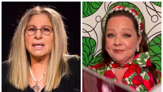 Melissa McCarthy reage a questionamento de Barbra Streisand de que ela usou Ozempic para perder peso: 'Ela sabe que eu existo'