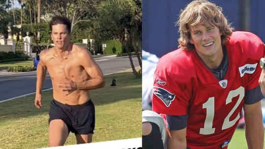 Tom Brady exibe físico definido em treino após mencionar possível retorno à NFL