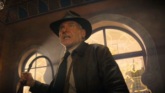 Harrison Ford revela que recusou ajuda de dublês em novo 'Indiana Jones': 'Queria mostrar a idade que eu tenho'