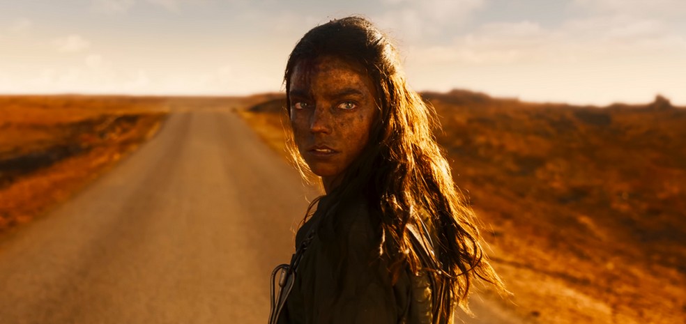 Anya Taylor-Joy em cena de Furiosa: Uma Saga Mad Max (2024) — Foto: Reprodução