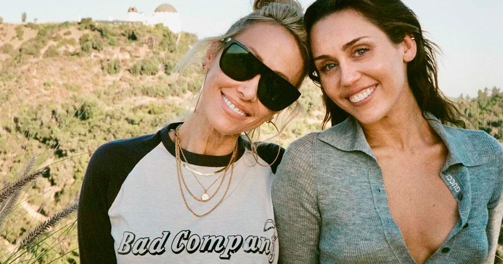 Tish e Miley Cyrus — Foto: reprodução/instagram