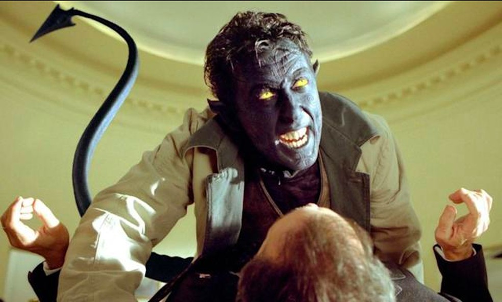 Alan Cumming em cena de X-Men 2 (2003) — Foto: Reprodução