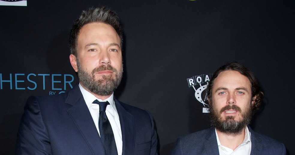 Os irmãos Ben Affleck e Casey Affleck — Foto: Getty