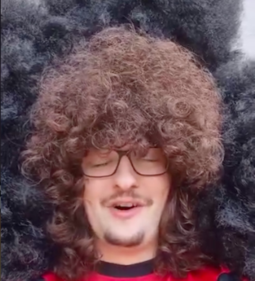 Frank Ilett está sem cortar cabelo desde outubro de 2024 — Foto: Instagram