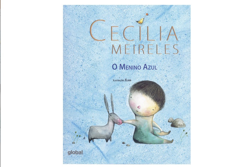 No livro infantil "O Menino Azul", da autora brasileira Cecília Meireles, o leitor é apresentado de forma poética para a vontade de uma criança de ter um animal de estimação — Foto: Reprodução/Amazon