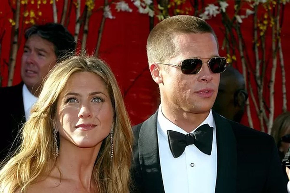 Jennifer Aniston e Brad Pitt  — Foto: Getty Images