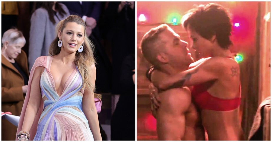 Blake Lively admitiu choque por detalhe em cena de sexo de maridão Ryan Reynolds com Morena Baccarin em 'Deadpool'