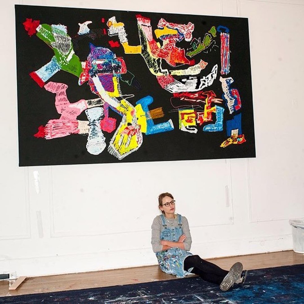 A ex-atriz e artista plástica Leelee Kimmel antes conhecida como Leelee Sobieski — Foto: reprodução/Instagram