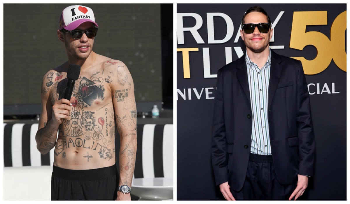 Pete Davidson: o longo e doloroso processo de R$ 1 milhão para apagar tatuagens de Kim e Ariana