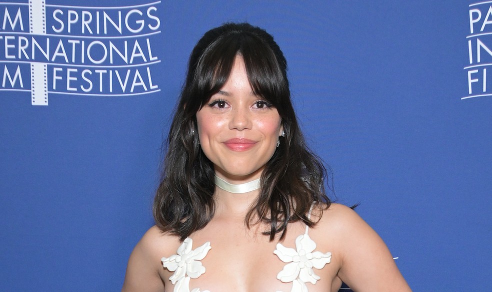Jenna Ortega no Palm Springs International Film Festival 2024 — Foto: Getty Images
