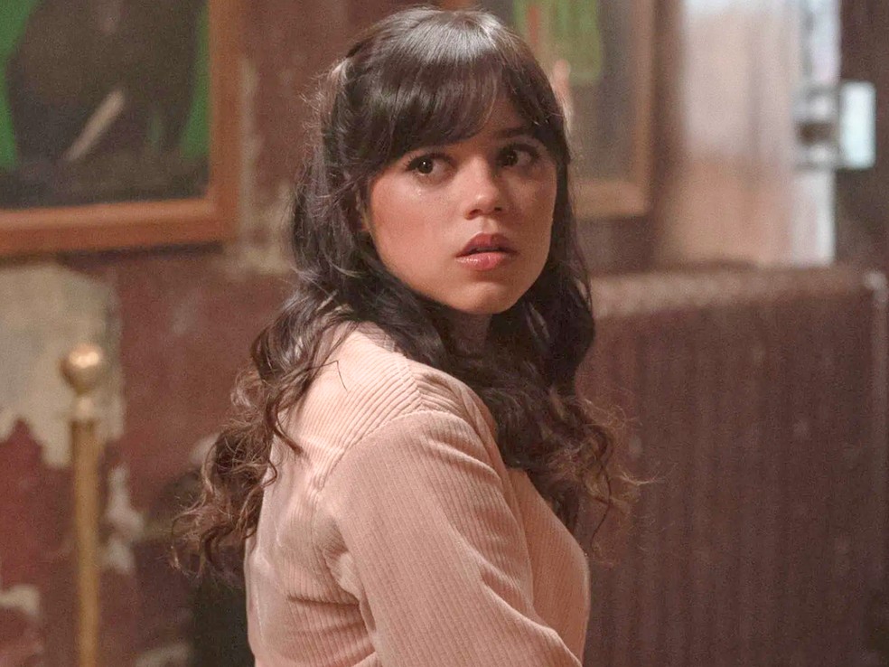 Jenna Ortega em cena de 'Pânico VI' (2023) — Foto: Divulgação