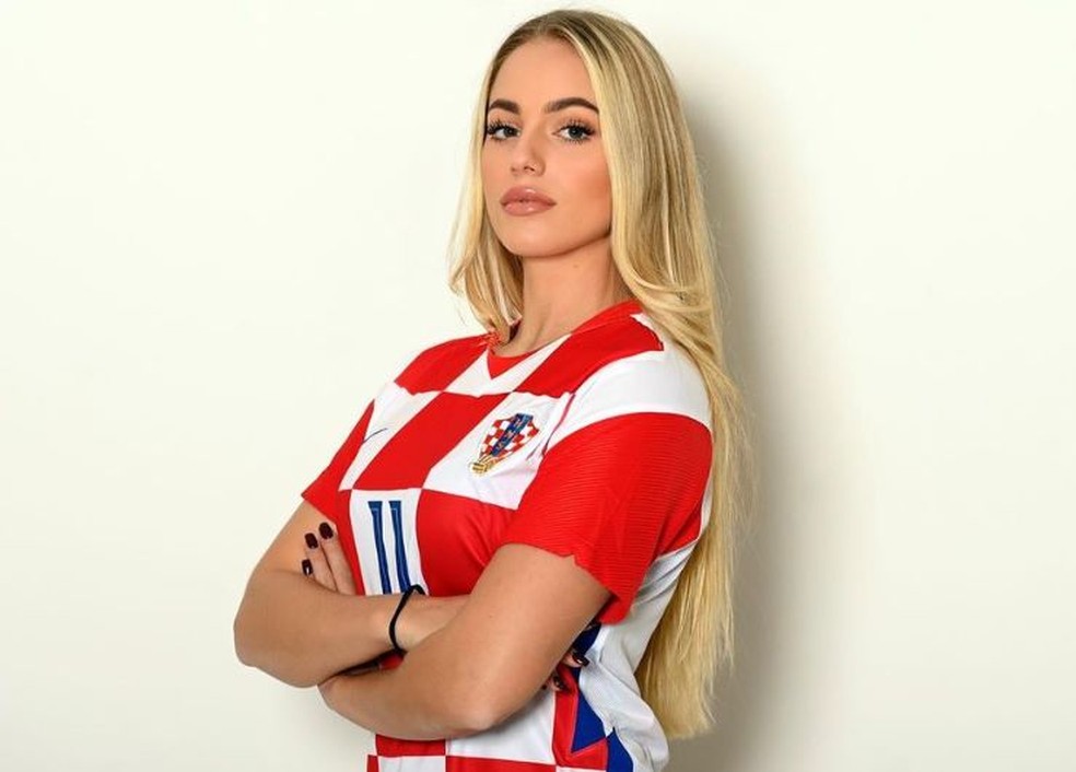 A atacante croata Ana Maria Marković  — Foto: Reprodução/Instagram