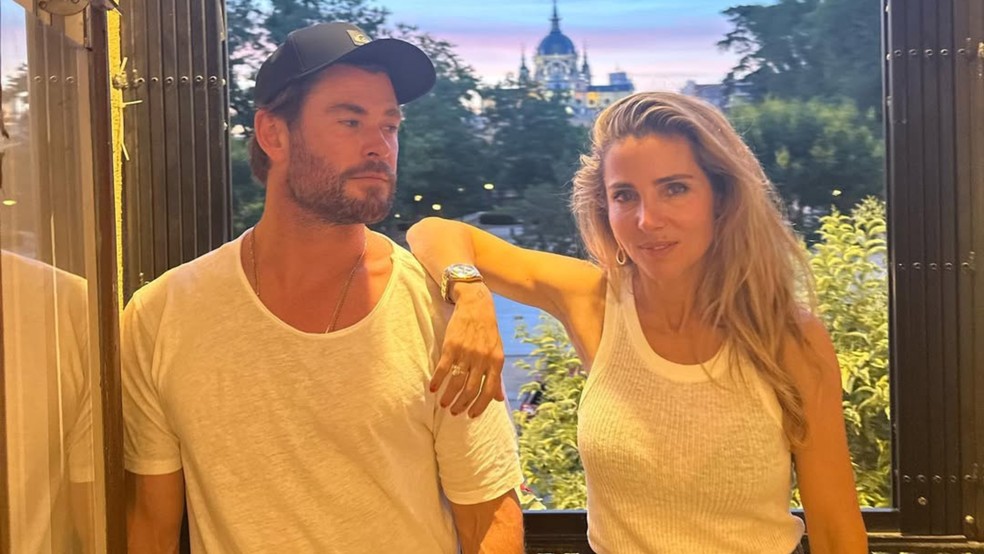 Chris Hemsworth e Elsa Pataky — Foto: Reprodução/Instagram