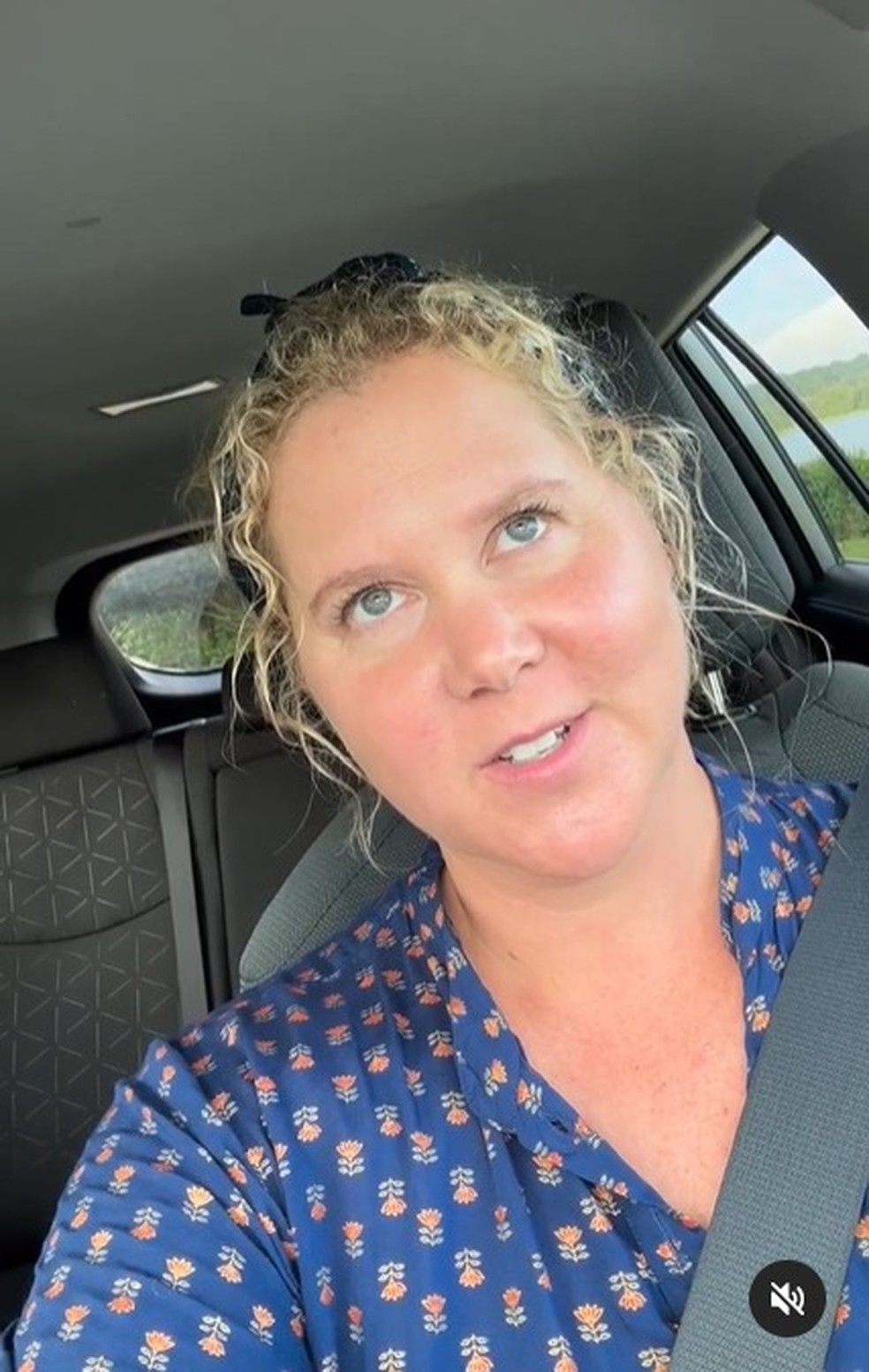 A atriz e comediante Amy Schumer — Foto: Reprodução/Instagram