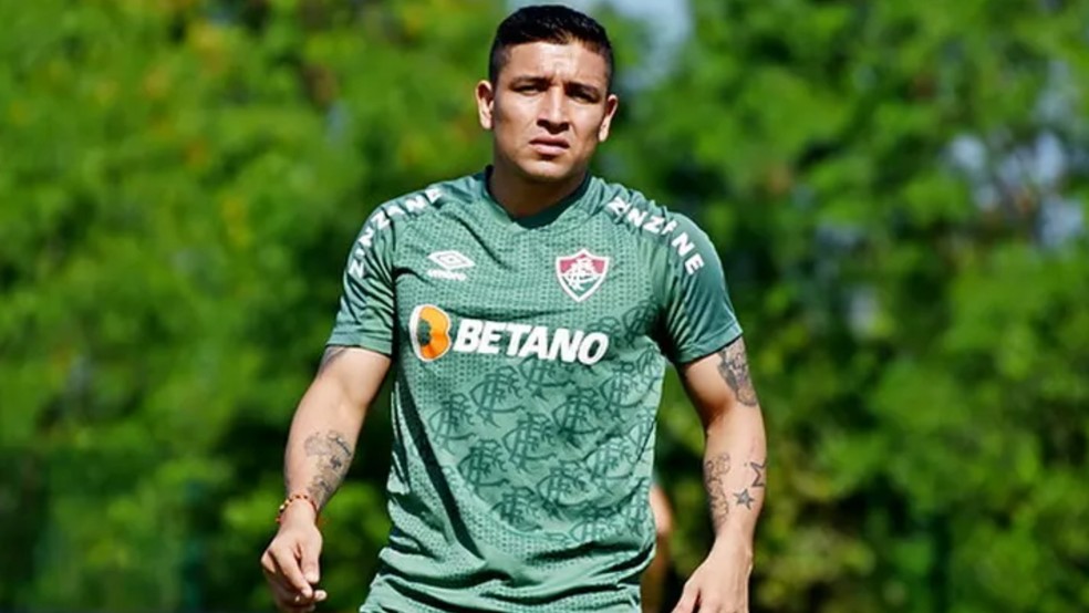 Mario Pineida at Fluminense in 2022 — Photo: Mailson Santana / Fluminense FC