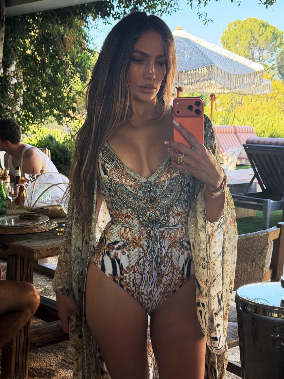 Jennifer Lopez comemora do Dia do Trabalho nos EUA — Foto: reprodução/Instagram