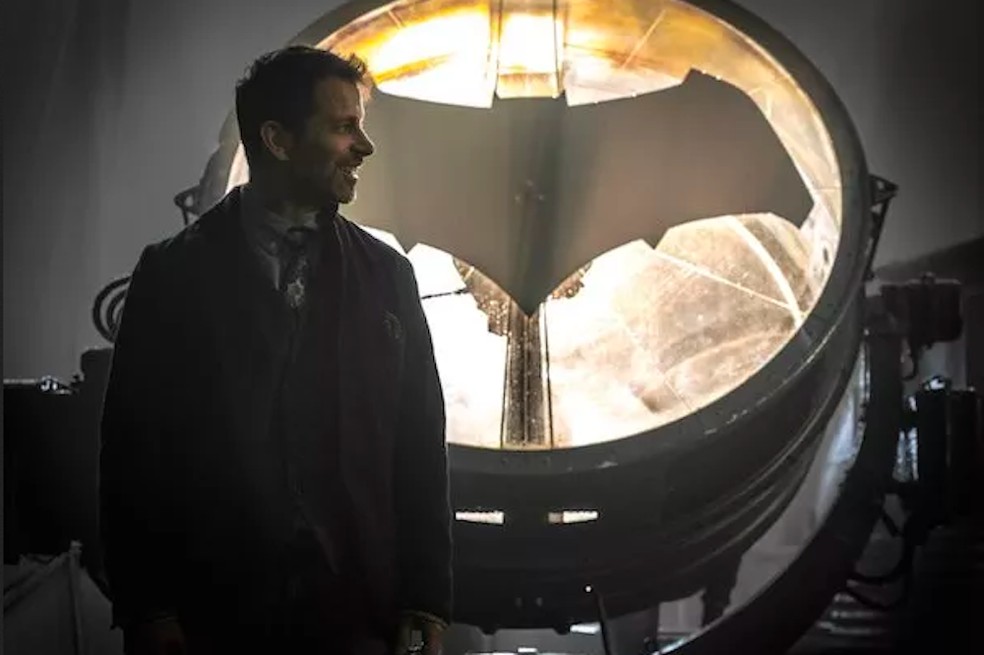 O cineasta Zack Snyder no set de Liga da Justiça (2017) — Foto: Reprodução