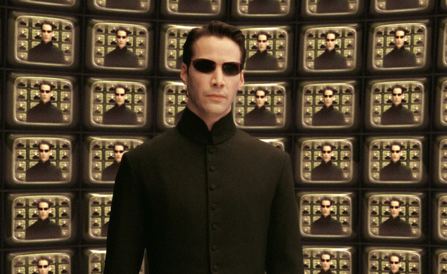 Keanu Reeves como Neo de 'Matrix'