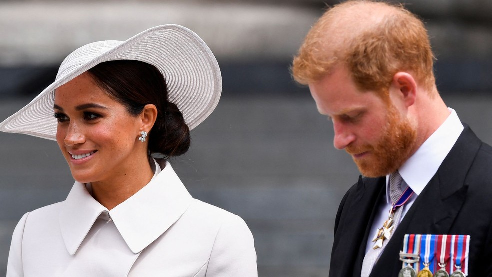 Meghan Markle e Príncipe Harry — Foto: Getty Images