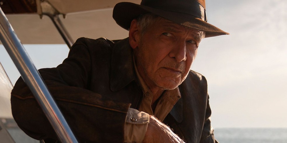 Harrison Ford em Indiana Jones e a Relíquia do Destino (2023) — Foto: Divulgação