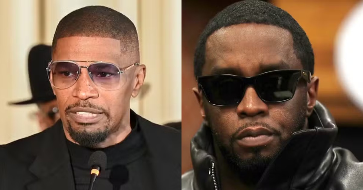 Jamie Foxx compara Diddy ao diabo e aborda rumores de que rapper tentou