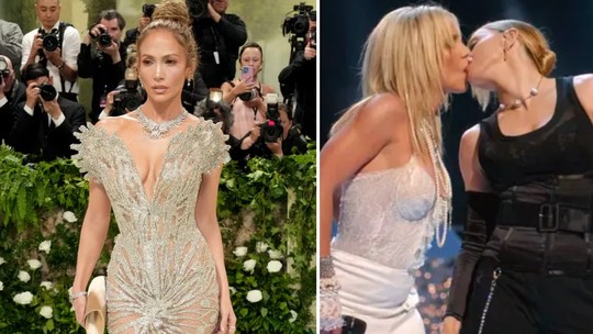 Por que Jennifer Lopez não conseguiu participar de beijo a 3 com Madonna e Britney Spears e foi substituída por Christina Aguilera