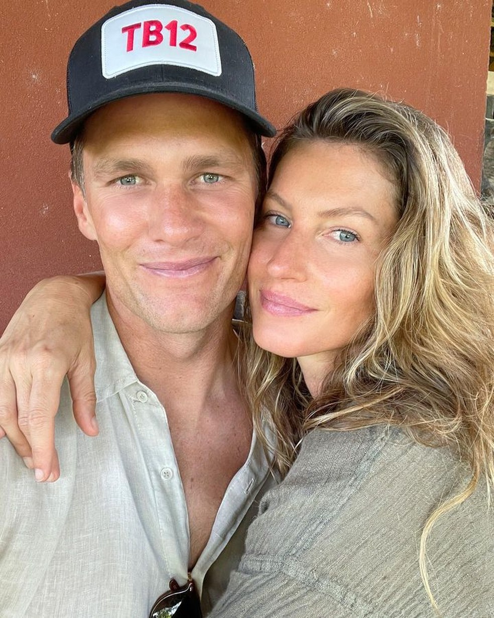 Tom Brady e Gisele Bündchen — Foto: Instagram