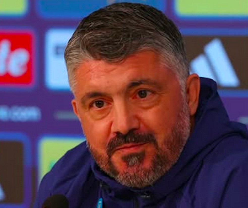 O técnico da seleção italiana Gennaro Gattuso — Foto: Instagram