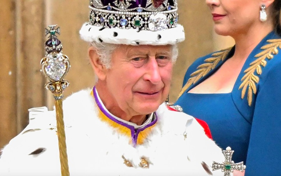 O Rei Charles III — Foto: Getty Images