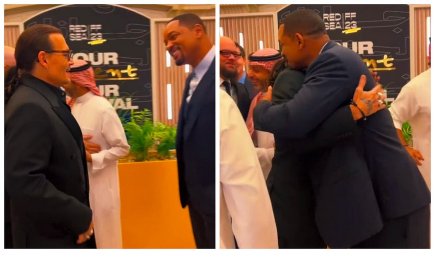 Johnny Depp e Will Smith em festival de cinema na Arábia Saudita