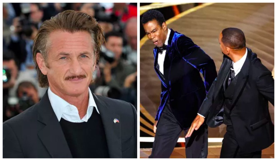 Sean Penn e o tapa dado por Will Smith em Chris Rock no Oscar 2022