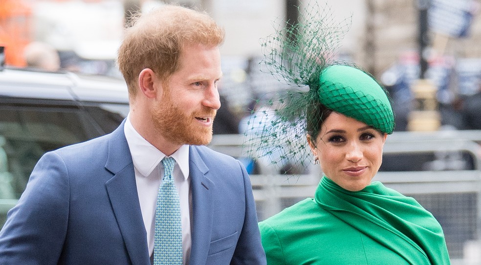 Príncipe Harry e Meghan Markle — Foto: Getty Images