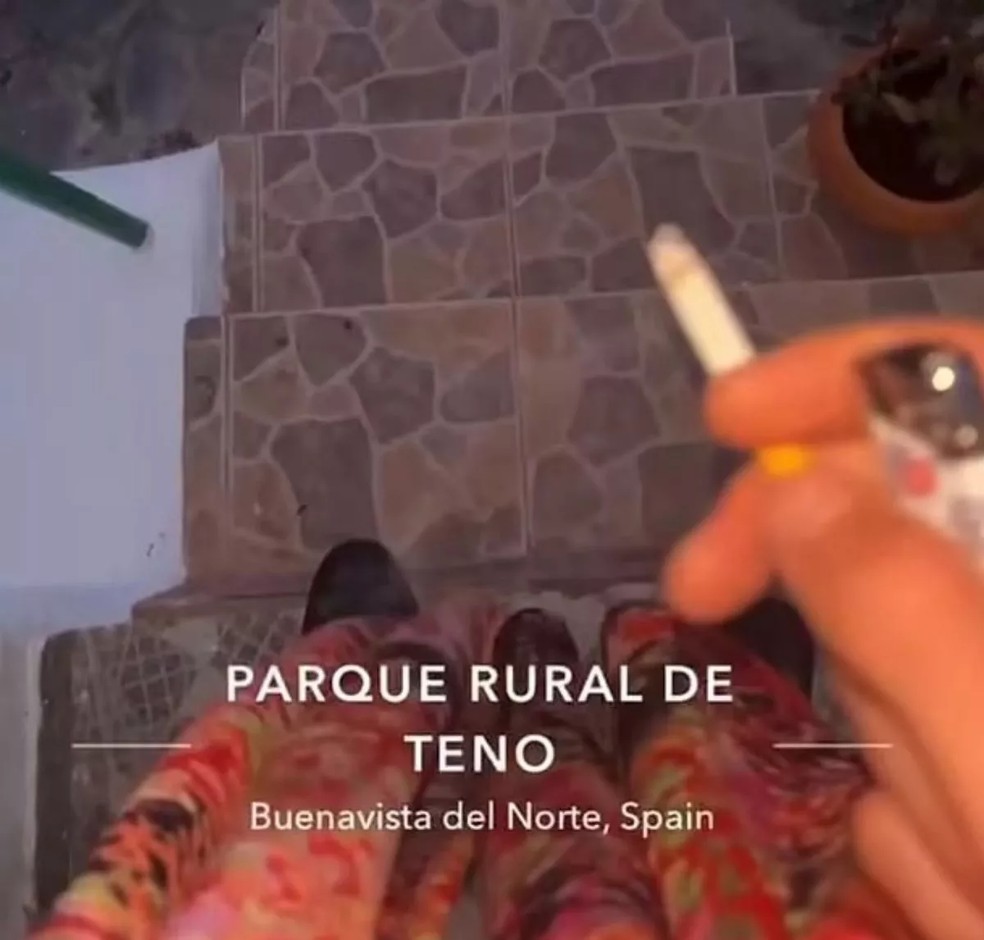Vídeo de Jay Slater compartilhado com os amigos pouco antes de sumir — Foto: reprodução/X