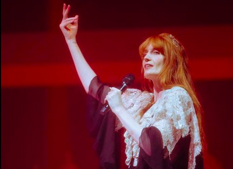 A cantora Florence Welch, vocalista do Florence + The Machine — Foto: Instagram