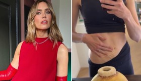 Atriz Mandy Moore é aclamada ao exibir barriga com 'pele flácida e tudo'