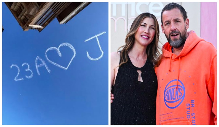 Adam Sandler surpreende esposa com presente inesquecível de 23 anos de ...