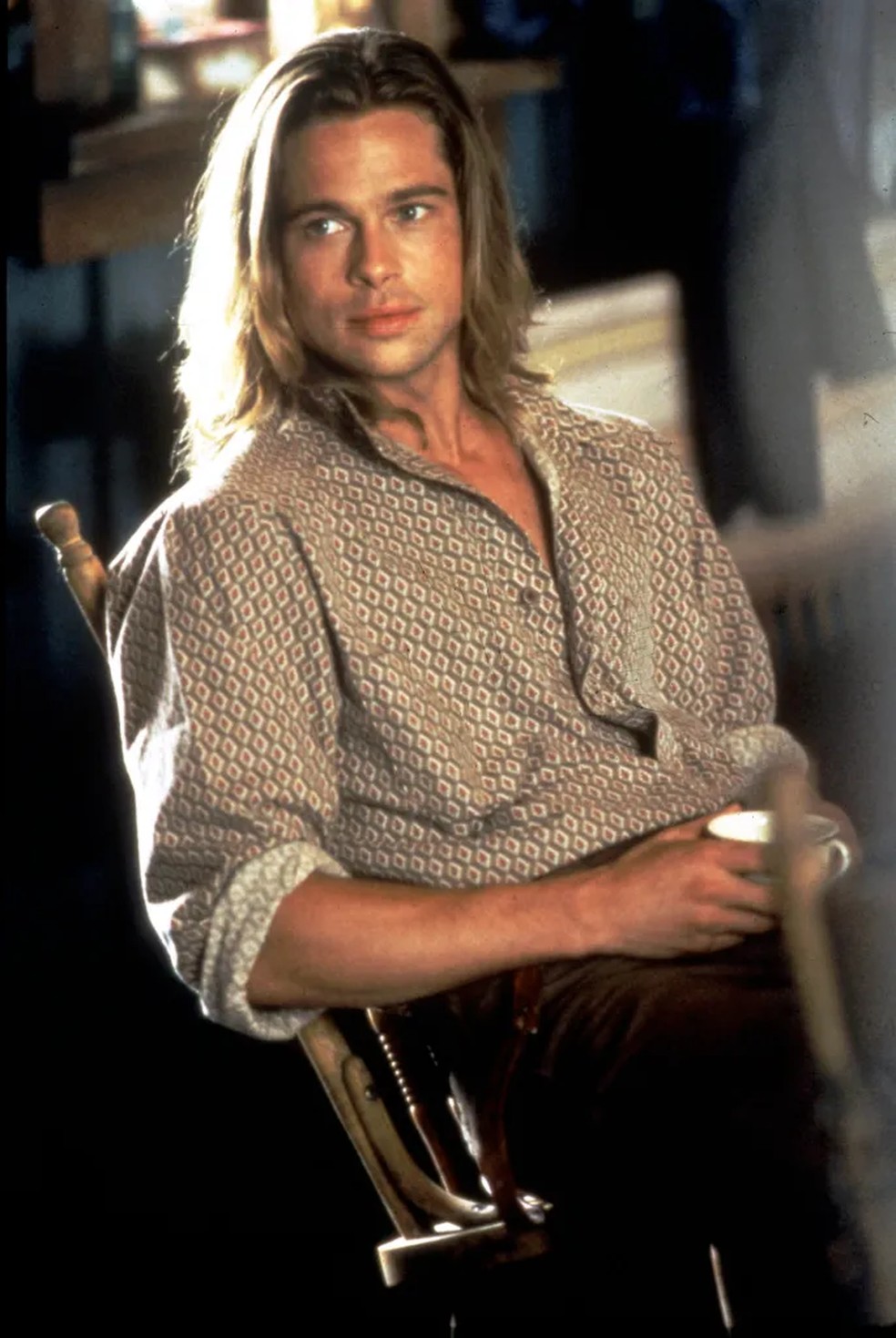 Brad Pitt em 'Lendas da Paixão' (1994) — Foto: Reprodução