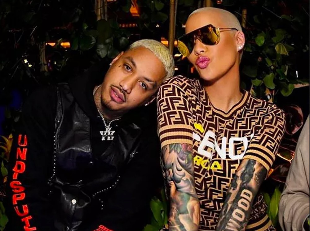 Ex dos rappers Kanye West e Wiz Khalifa, modelo Amber Rose diz que ...