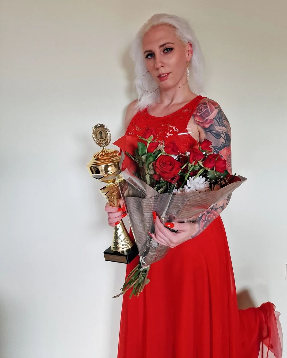 Marija Zadravec, ou Sweet Mery, a primeira vencedora do 'Campeonato de Sexo' — Foto: reprodução/instagram